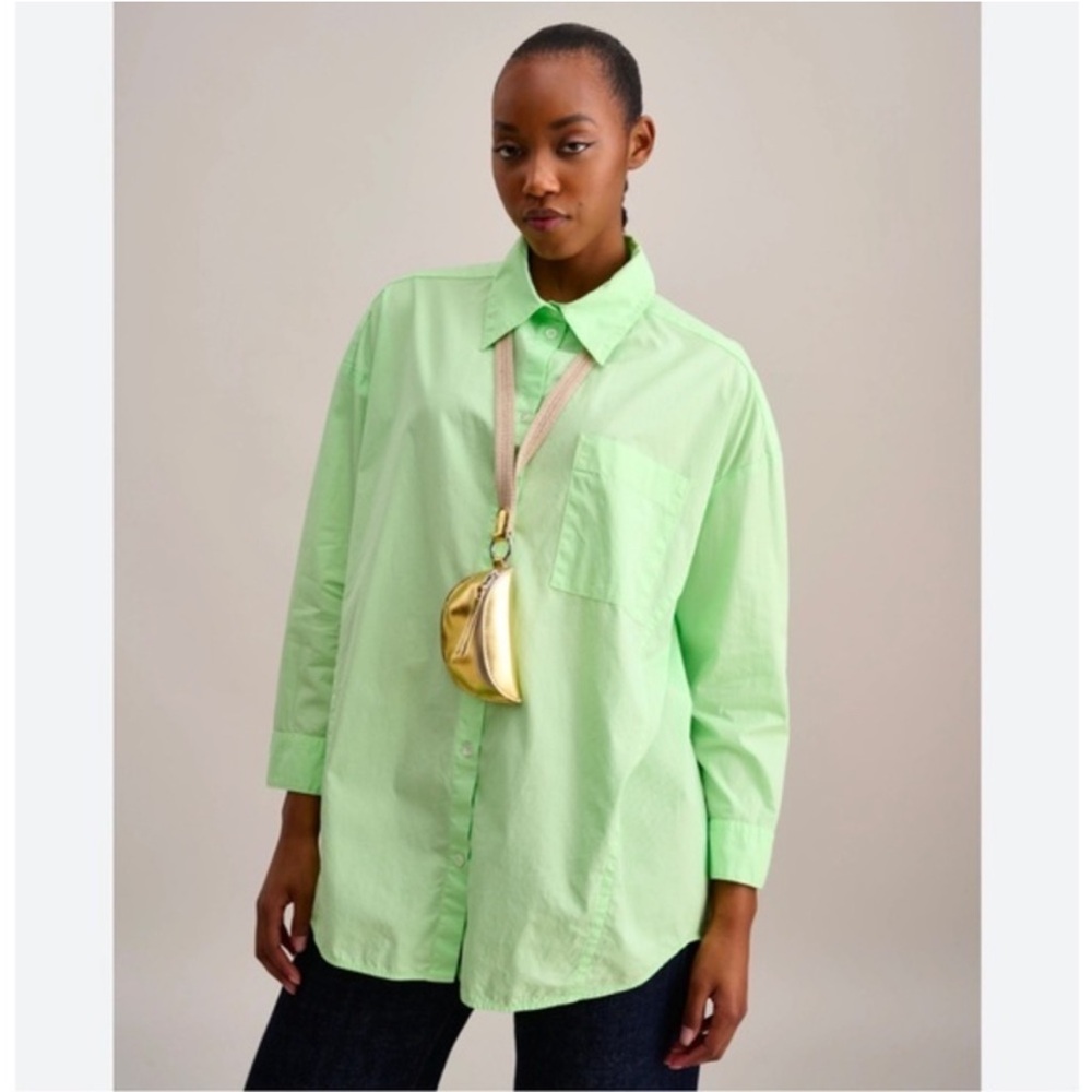 Bellerose Green Oversized Gavin Button Front Shirt